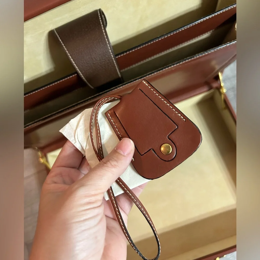Mark Cross Vintage leather Briefcase New with dust bag